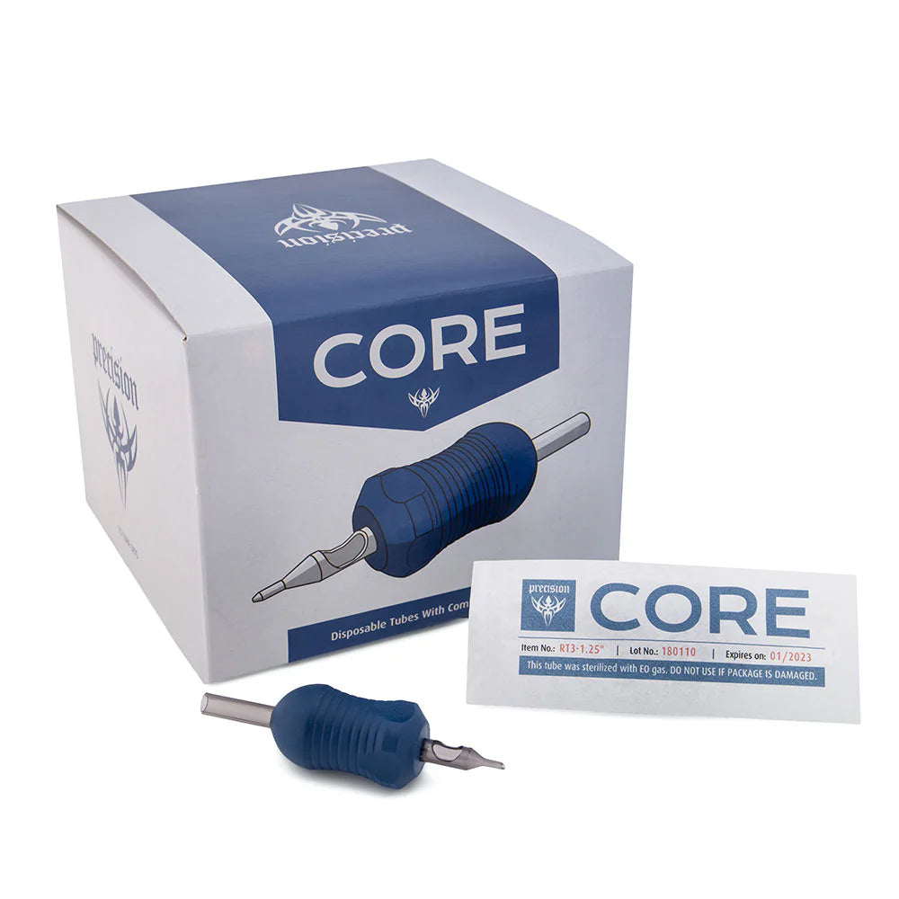 Core Tube & Grip Sets — 1.25” ROUND (RT) — Box of 20