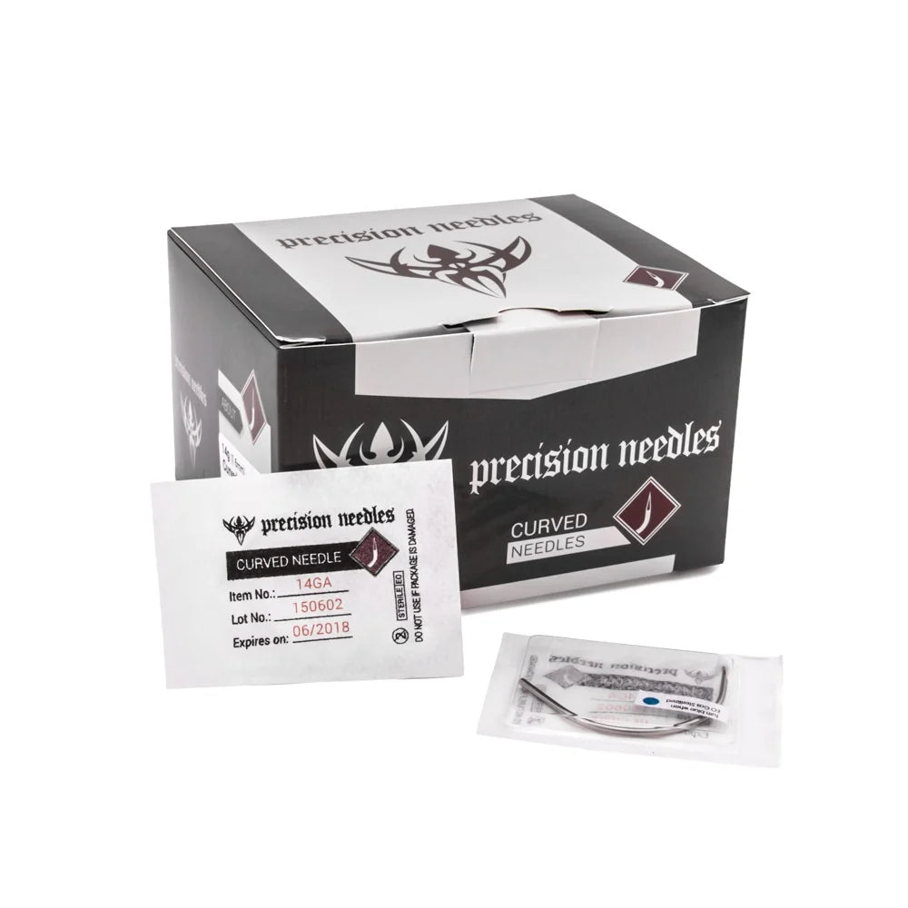 Precision Curved Piercing Needle