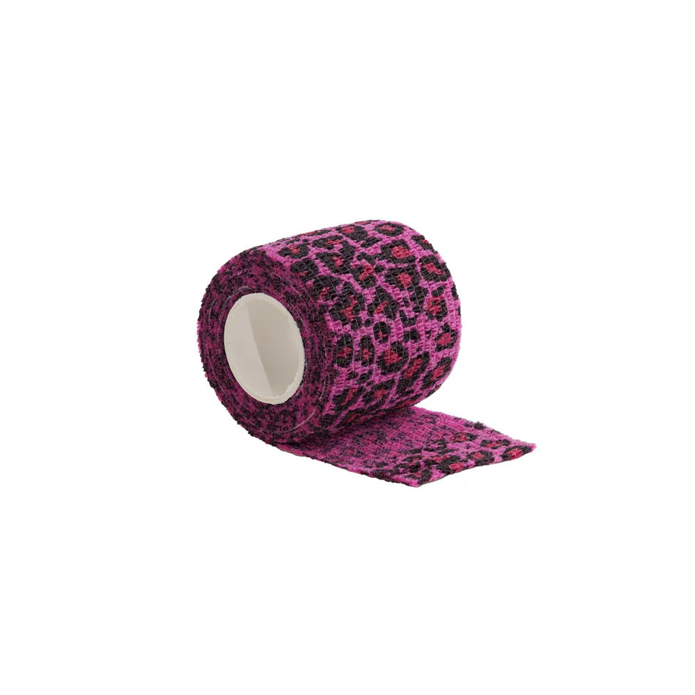 Saferly Sensi Wrap Box of 12 Pink Leopard Print