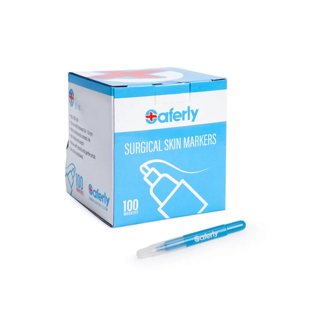 Saferly Skin Marker Box of 100
