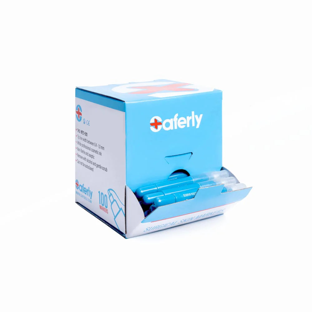 Saferly Skin Marker Box of 100